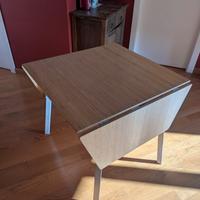 Tavolo con ribalte IKEA PS 2012 bambù/bianco