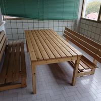 Tavolo e panche da interno o esterno IKEA