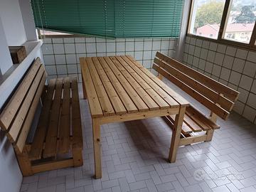 Tavolo e panche da interno o esterno IKEA