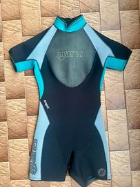 Muta Mares corta donna 3 mm bifoderata, tg S