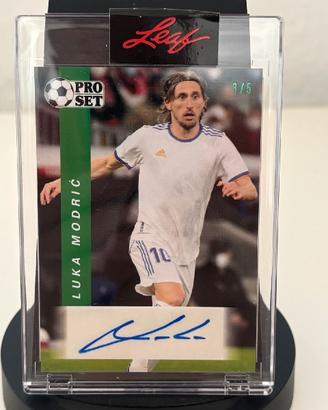 Card autografata di Luka Modrić, Pro Set 3/5