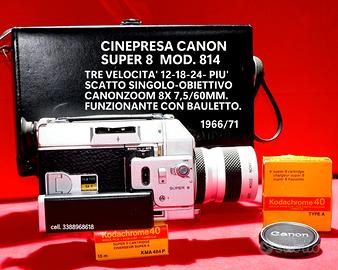 CANON SUPER 8  MOD.814