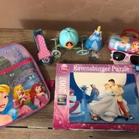 Giochi e zainetto principesse