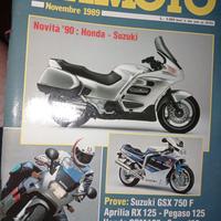 rivista LA MOTO numero 11 anno 1989