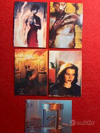 The X-Files TOPPS Cards 1996 “ lotto 5 carte”