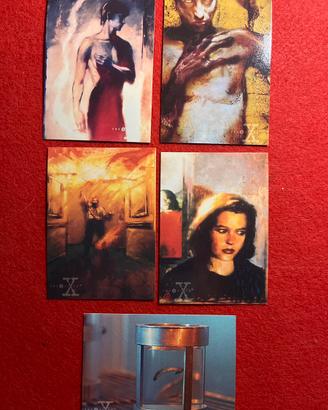 The X-Files TOPPS Cards 1996 “ lotto 5 carte”