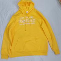 Felpa con Cappuccio Gialla – Taglia M
