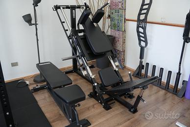 Pressa Inclinata + Hack Squat professionale – otti