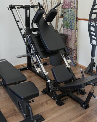 Pressa Inclinata + Hack Squat professionale – otti