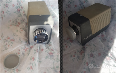 Mini proiettore,microfoni e giuntatrice bobine