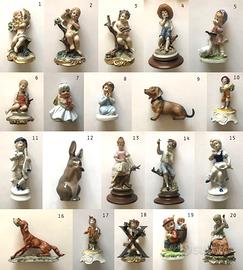 Capodimonte n. 20 statue ceramica ceramiche ORIG