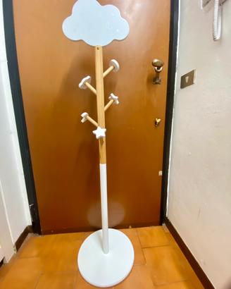 Appendiabiti in legno  x cameretta bimbi