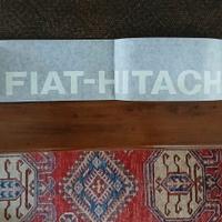 Fiat-Hitachi-Decalcomania adesiva piccola del 2001