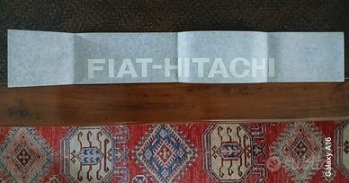Fiat-Hitachi-Decalcomania adesiva piccola del 2001