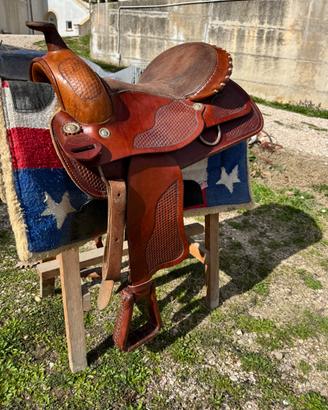 sella americana completa+briglie