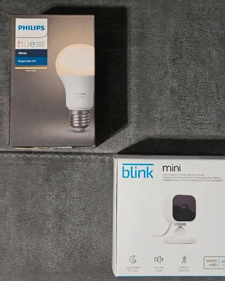 Webcam Blink Mini + Lampadina Philips