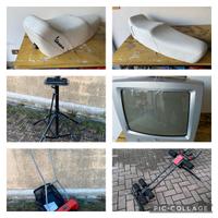 Articoli vari, casa, giardino, svago. Vedi prezzi.