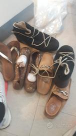 Set di scarpe e ciabatte
