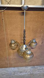 Lampadario anni 50 punti luce 4 