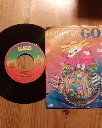 Loretta Goggi - Cicciottella disco vinile 45 giri