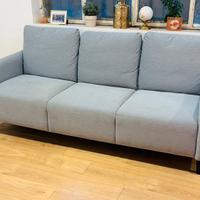 divano Angersby Ikea 3 posti grigio