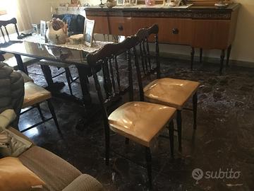 Sala da pranzo anni 60/70