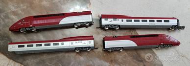 Treno TGV HO e occorrente tracciato.