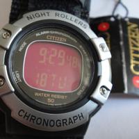 CITIZEN orologio vintage night rollers