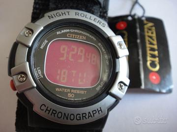 CITIZEN orologio vintage night rollers