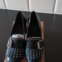 Mocassino con fibbia 