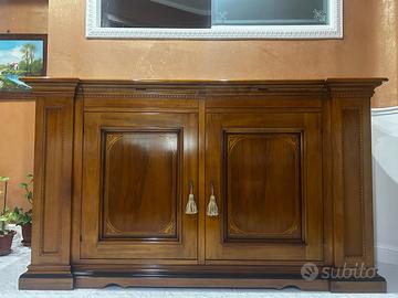 Mobile credenza classico in legno massello
