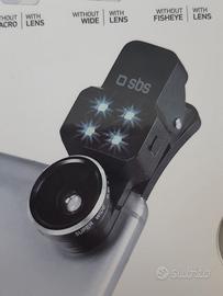Kit lenti macro SBS per smarphone