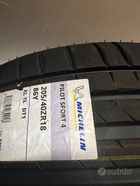 pilot sport 4 205/40z r18 86y