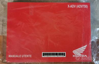 manuale uso e manutenzione Honda X-adv 750