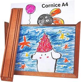 Cornice bimbi vero legno magnetica 33,6×25 cm