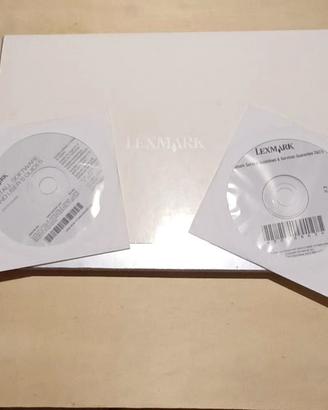 LEXMARK - MANUALE ISTRUZIONI + SOFTWARE 