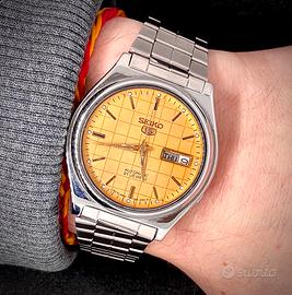 Seiko 5 automatic vintage anno 1987 quadrante raro