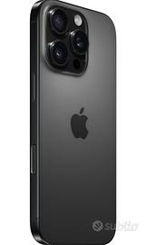 Apple iPhone 16 Pro, 128GB, Titanio Nero