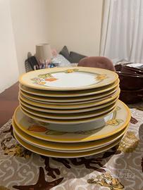 Piatti thun e Tazzine caffe ceramiche Grottaglie