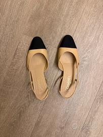 Chanel Ballerine slingback in pelle