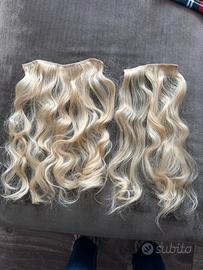 Extension capelli veri biondo chiarissimo