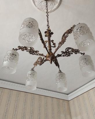 Lampadario vintage fine anni 70/80