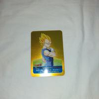 Dragonball Vegeta Gold card carta lamicard tcg