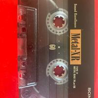 Audio Cassetta Sony metal XR 60 minuti
