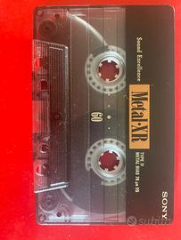 Audio Cassetta Sony metal XR 60 minuti