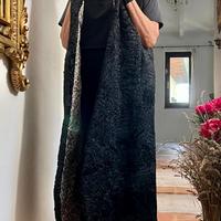 Pelliccia Astrakan nera