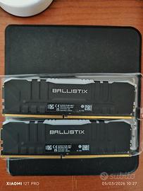 ram crucial ballistix 16gb 2x8 3200mhz ddr4