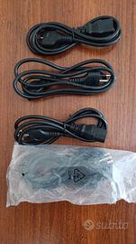 4 cavi alimentazione 1 m