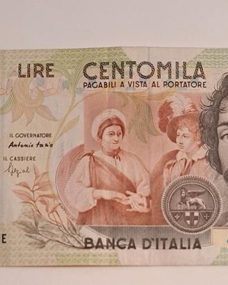 Banconota 100 mila serie AA