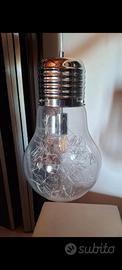 lampadario a forma di lampada cameretta 
